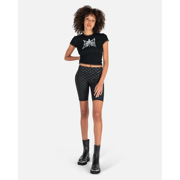 MISBHV Monogram Biker Shorts - XS - Black - Picture 2 of 4